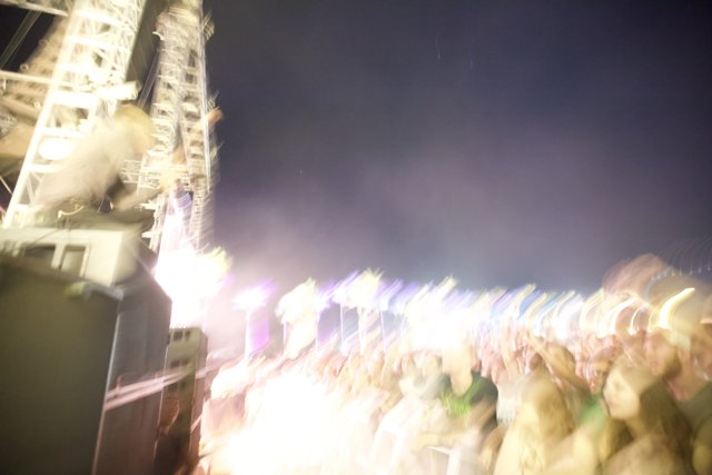 Blurred Chaos at the Coachella 2012 Concert
