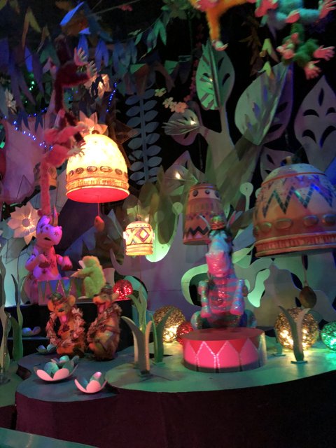 Disneyland's Glowing Figurine Spectacular