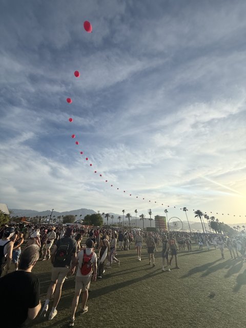 Sunset Stroll at the Empire Polo Club