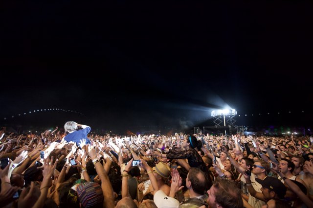 Crowd Goes Wild at Coachella Concert