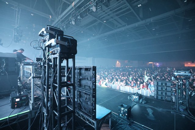 Stage-Side View of Massive Wobbleland 2026 Crowd
