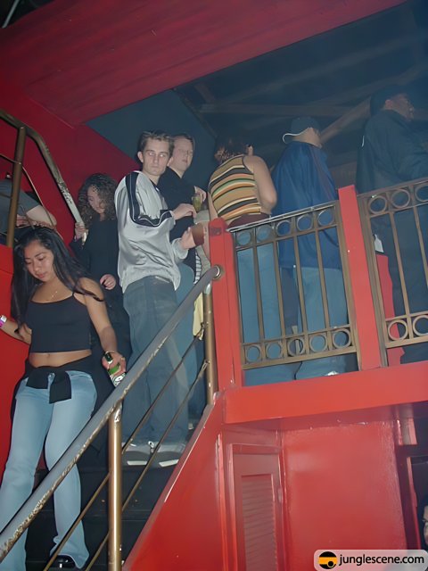 Nightlife on the Stairs
