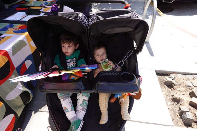 Adventure in the Double Stroller