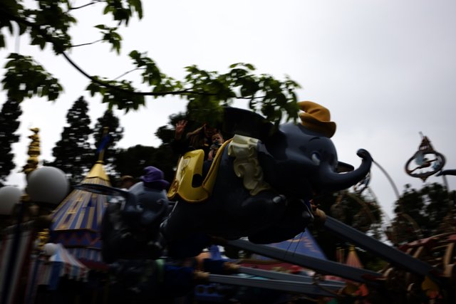Magical Elephant Adventure at Disneyland
