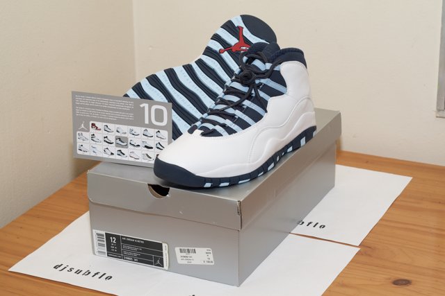 Air Jordan 10 Retro OG Sneakers in Box