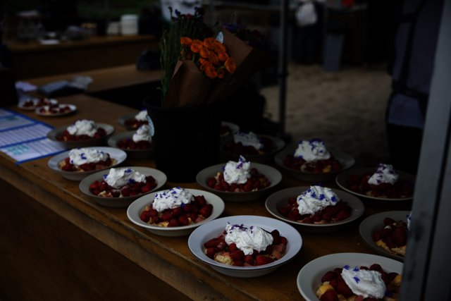 A Delectable Array of Desserts in Pescadero