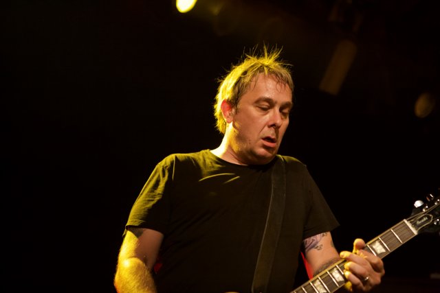 Brian Baker Rocks Bad Religion Concert on His Electric Guitar