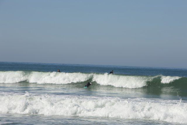 Riding the Waves: Pacifica Surfers