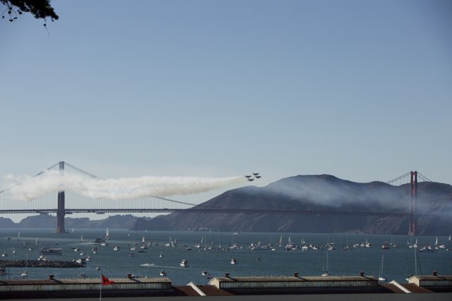 Bird's Eye View of Golden Gate