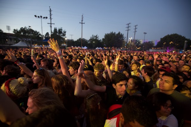 Hands Up in the Air at FYF Fest 2015
