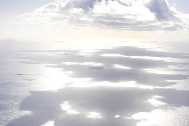 Clouds Mirrored in the Ocean
