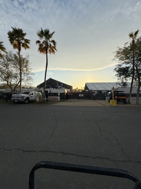 Sunset at the Empire Polo Club