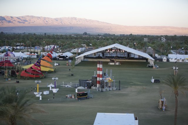 Coachella's Massive Outdoor Tent