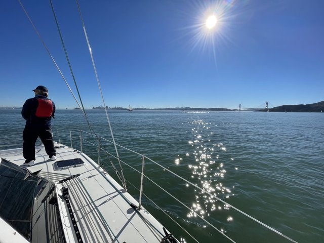Sailing into the California Sun