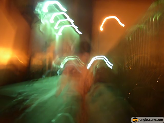 Blurred Nightscape