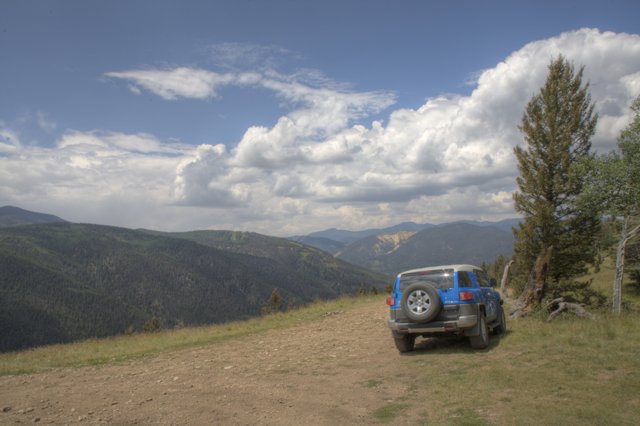 The Blue Jeep Adventure
