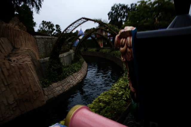 Enchanting Canal Crossing at Disneyland