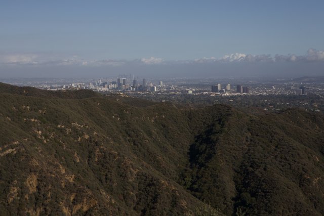 View of The City from Temescal Canyon