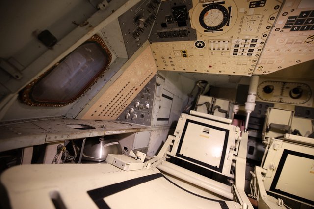 Apollo Command Module Interior Control Panel Detail