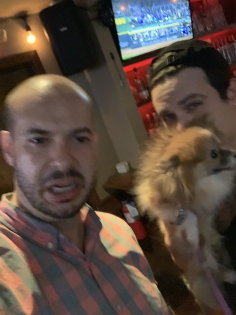 Selfie Time with our Furry Friend