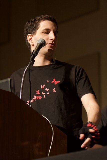 Man in Black Shirt At Defcon 2008