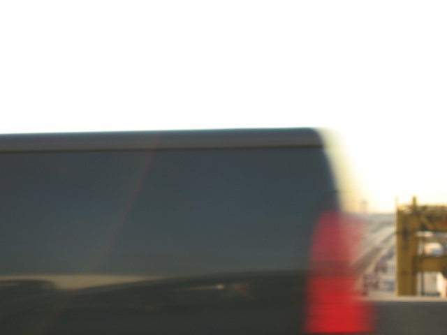 Blurred Rush on the Highway