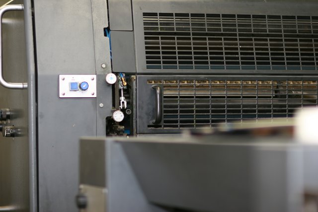 Industrial Printing Machine in APC Office