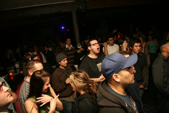 Party Crowd at Urban Nightclub