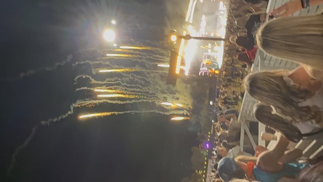 Spectacular Night Under the Pyrotechnic Sky