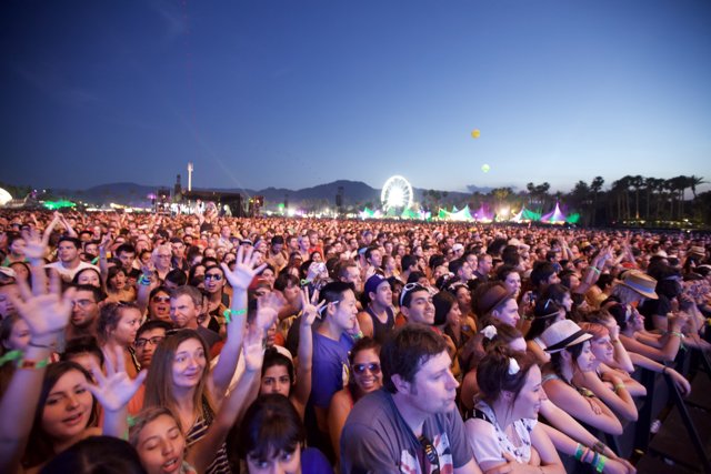 Coachella Music Festival: A Sea of Excited Faces