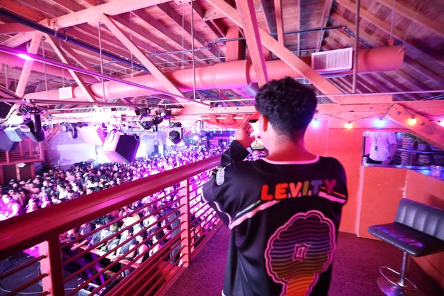 Levity Artist Overlooks Packed Wobbleland Festival Crowd
