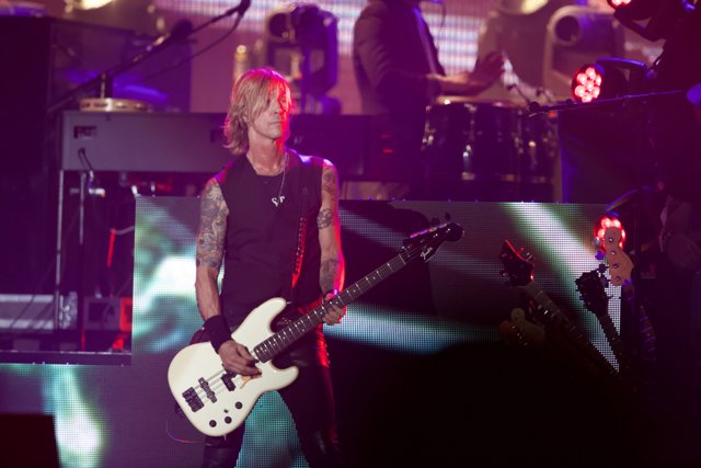 Duff McKagan Rocks the Stage with His Bass