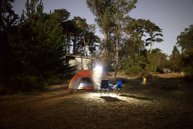 Enigmatic Evening in Presidio: First Camping Trip 2023