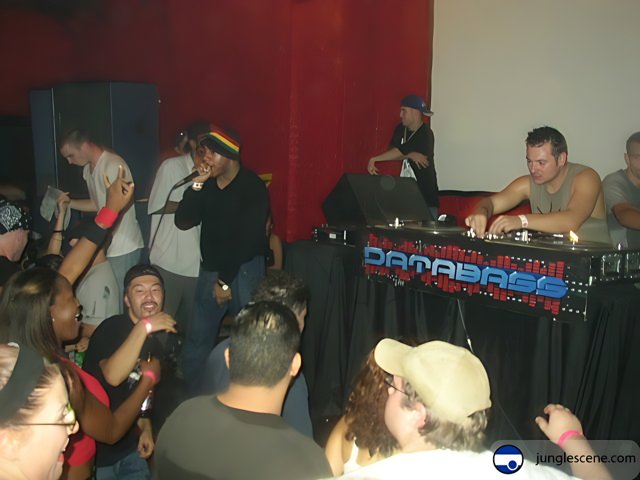 Club Night with DJ's and Fun Crowd