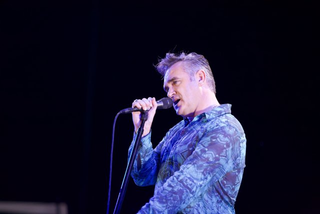 Morrissey Rocks the Mic at Coachella 2009