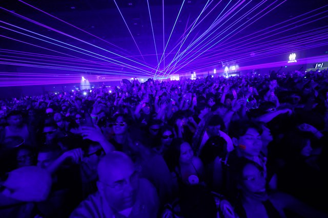 Laser Light Show Ignites Wobbleland 2026 Dance Floor
