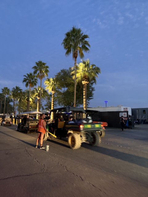 Evening Stroll at the Empire