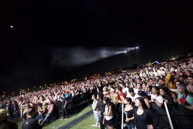 Crowd Goes Wild at Cochella Concert