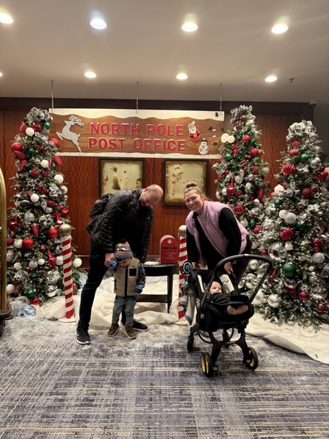 Santa's Helpers at the North Pole