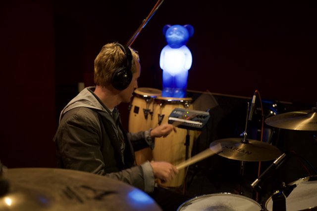 Drum Session in the Studio