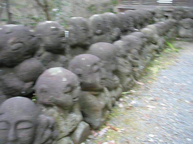 Stone Statues in front of Kyoto City Hall