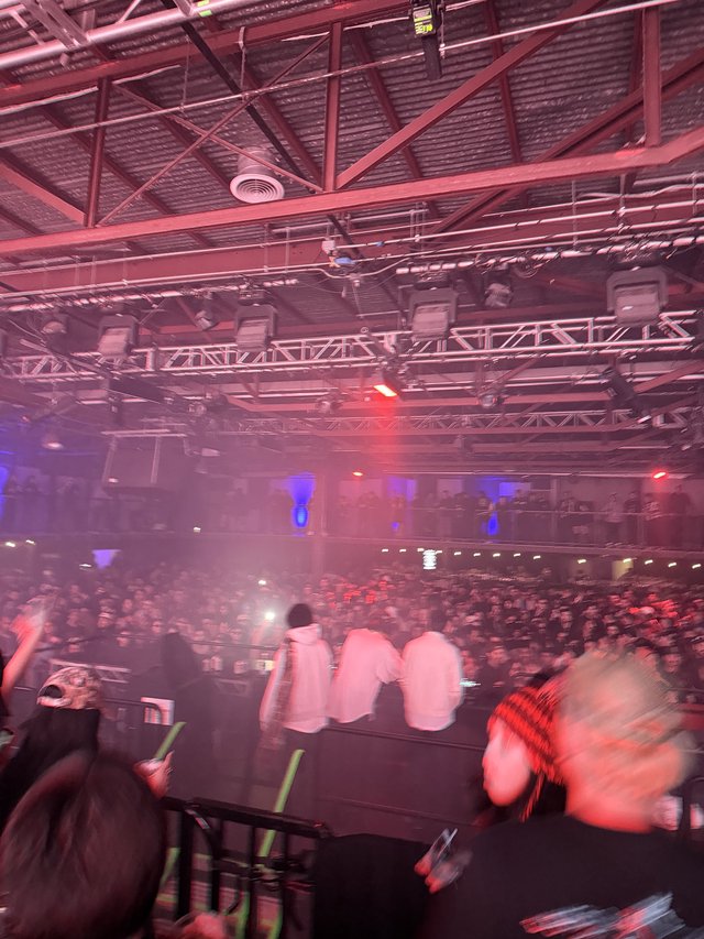 Electronic Music Concert at Indoor Arena Venue