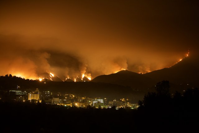 Devastating Station Fire Spreads Across City and Mountains