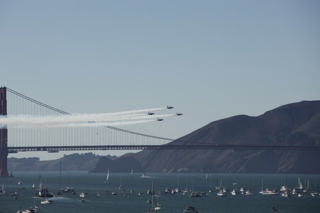 Airshow Spectacle Above San Francisco's Waterfront