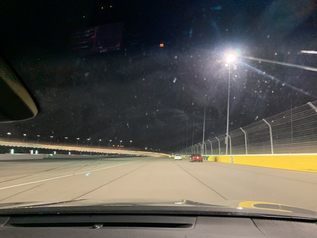 Nighttime Driving on the Las Vegas Freeway
