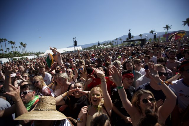 A Sea of People at Coachella