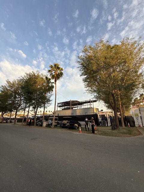 Sunset at the Empire Polo Club