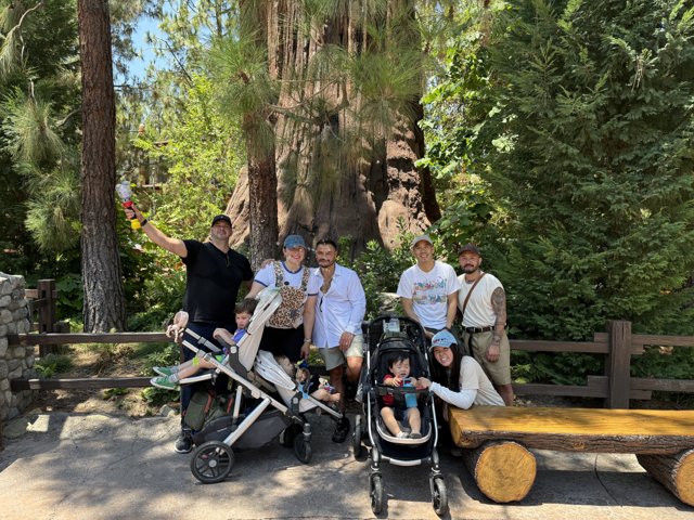 Summer Smiles Beneath the Sequoias