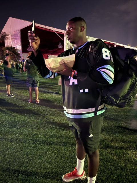 Nighttime Football Vibes at Empire Polo Club