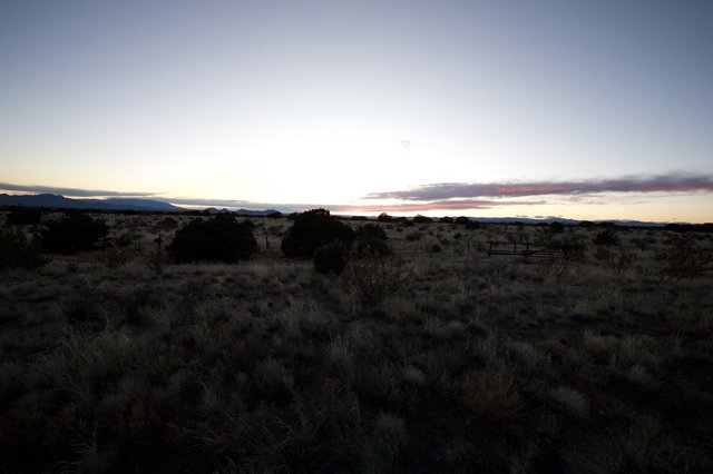 Desert Twilight Over New Mexico High Country